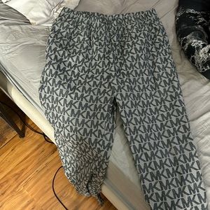 mk pajama pants worn. good condition